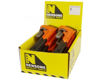 Box of 8in Pipe Wrenches